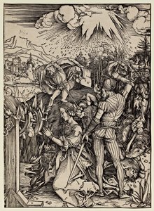 The Martyrdom of St. Catherine of Alexandria by Albrecht Dürer